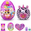 Rainbocorns Wild Heart Surprise (Zebra) by ZURU - Giocattolo di peluche collezionabile con sorprese, uovo misterioso per ragazze e ragazzi dai 3 anni in su