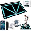Mastery Soccer Mastery Skills - Tappetino da allenamento per calcio, 90 x 60 cm, per dribbling, controllo della palla e antistress, compatibile con app mobile, regalo di compleanno per ragazzi, bambini