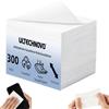 ULTECHNOVO 300 Salviette Senza Pelucchi E Antistatiche Panni Per La Pulizia Di Schermi Salviettine Per Occhiali E Lenti Per Pc Smartphone Tablet Fotocamere Ufficio E Casa