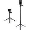 MAXCAM Bastone per selfie per DJI Osmo Action 5P/4/3 51 cm allungabile leggero treppiede da tavolo portatile