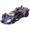 TGRCM-CZ 1/32 Apollo Progetto EVO Modellino Auto Giocattoli, Lega di zinco Ritirare Veicoli Modello Auto con Suono e Luce per Collezionisti & Bambini 3 Anni Regalo di Compleanno (Viola)