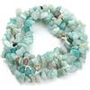 Treasure Bay Collana lunga con chips di gemme naturali per donne e ragazze, Gemma, Agata
