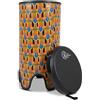 Toca Nesting Drums Freestyle II Tubadora 12 x 24 Kente Cloth TSSTB-12K-SLT