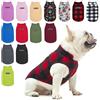 BEAUTYZOO Gilet in pile per cani di piccola e media taglia, con anello a D, guinzaglio per il freddo, per cani di taglia XS, S, M, ragazzi o ragazze