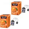 LONDON F&H COMPANY London Fruit® | Infuso Spezie e Arancia | Cannella Arancia & Zenzero Infuso Bustine Singole - 2 x 20 Filtri (80 Gr) | Tisana Senza Caffeina