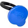 Wjelet 1 tappo per serbatoio del liquido lavavetri compatibile con Nissan Qashqai J10 J11 2007-2019 28913JD00A, tappo per serbatoio dell'acqua per auto, blu (58 mm)