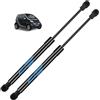 Koaudb 2x Ammortizzatori Posteriori per Smart City Coupe Fortwo 1998-2007 PAIR | Nero Pistoni Portellone Posteriore Ammortizzatori Cofano Molle a Gas per #430719063300, 0409100013, 10927732, 0000618V007