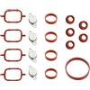 FortuneGlobe Kit di rimozione aletta di aspirazione 4×22 mm M47/M47TU Guarnizione tappo collettore 11612245439 per E87 E46 E90 E91 E92 E93 E39 E60 E83 E53