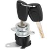 eMagTech Cilindro serratura porta con 2 chiavi lato passeggero 45451161 compatibile con FIAT DUCATO 2006+