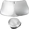 PSLER Parasole per Finestrini Anteriori per XC60 2018-2025 Parasole Protezione Solare Coperture Parabrezza Anteriore Interno per XC60 Parasole per Auto Deflettore Anteriore Parabrezza