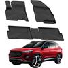 Sahler Tappetini per auto compatibili con Chery TIGGO 7 PRO 2020-2025 | 4.5D Premium TPE gomma antiscivolo tappetini in gomma impermeabile auto tappetino nero