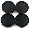 RhinoTuning 4 coprimozzo per OZ Racing OD 74,5 mm ID 70 mm, colore nero, adatto per ruote Superforgiata, M608 M242 81310409
