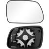 Altsbaos 1PCS Compatibile con Peugeot 307 Specchietto 2001-2007, Specchio Retrovisore Riscaldato Compatibile con Peugeot 407 Vetro Specchio 2004-2008（Destro)