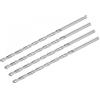 sourcing map HSS, punte elicoidali extra lunghe, 6 mm, diametro 200 mm, lunghezza 4 pezzi