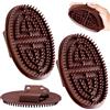 NlsqEU Meridian Brush Massage Brush, 2 Pcs Pennello Meridiano Professionale, NlsqEU Massaggiatore Muscolare Manuale Multifunzionale, Spazzola Corpo Ergonomica, Snellente e Modellante del Corpo