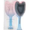Tangle Angel - Spazzola per extension per capelli, antistatica con setole morbide, per capelli lisci o mossi, con ali d'angelo, per doccia e asciugatura, da donna, bicolore rosa e blu