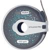 STALEKS PRO ATClux - Lima professionale usa e getta per unghie, rotolo da 6 m, grana 100 Blu