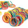 Funalix 400 Pezzi Elastici Colorati, Elastici ufficio, per Casa, Scuola (28/40 mm)
