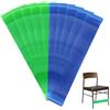 VOSSOT 10 Pezzi Fasce Elastiche per Sedie, Elastico Sedie per Bambino ADHD Cinghie Sedia Flessibili Bande Elastici Bambini in Lattice Naturale per Scuola Famiglia Rehab o Physical Therapy