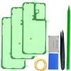 iStable Adesivo Cover Posteriore Compatibile con Samsung Galaxy S21 Ultra Nastro di Ricambio Pre-Tagliato per Sportello Batteria, Kit Colla Biadesiva SM-G998B/DS (Confezione da 3)