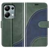 BoxTii Cover per Xiaomi Poco M6 PRO 4G, Custodia in PU Pelle Portafoglio, Magnetica Flip Cover a Libro con Slot per Schede per Xiaomi Poco M6 PRO 4G, Verde