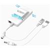 VONETS VAP11S-D232 - Adattatore industriale WiFi a Ethernet, 2,4 G/5 GHz, ponte wireless Gigabit 100/1000 Mbps, porta LAN, 2 porte seriali, 4 antenne integrate, adattatore Ethernet Wi-Fi