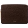 Comfyable custodia laptop slim compatibile con MacBook Air e MacBook Pro 13/14 pollici M5/M4/M3/M2/M1 Pro/Max 2026-2021, sleeve da viaggio Mac in PU, Marrone Briarwood