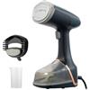 XSQUO Useful Tech Steam&Go - Ferro da stiro a vapore verticale 2000 W, con serbatoio da 260 ml, rapido riscaldamento e vapore potente, portatile per casa, viaggio e ufficio, rimuove le rughe all'istante