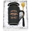 Joymaking Tazza regalo per mamma, tazza da caffè, idea regalo per la festa della mamma, compleanno, con scritta - Egal was im Leben auf dich zukommt wenigstens hast du keine brutti bambini, 400 ml