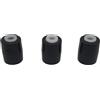 NaschLager DJ66-00813A - Ugello a rullo per pavimenti, compatibile con Samsung Jet 90 (VS20R90G6R3) e Jet 75 e Jet 70, ruota di sostegno, TPEE, diametro 12 mm, nero, per aspirapolvere portatile senza