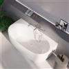 evineo ineo4 vasca da bagno a parete L: 170 La: 90 A: 58 cm, BE0744WH, ineo4 bianco [Vasche da Bagno > Vasche da Bagno a Parete]