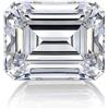 Diamante Taglio Smeraldo CVD Lab-Created D-F IF 2x3-12x16 mm Certificato AGL
