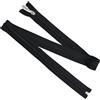 Aerzetix - Set di 6 Cerniere Lampo a Spirale N°5 85cm separabili Nero con cursore Decorativo | per creazioni Abbigliamento Accessori Borse Cucito Fai da Te