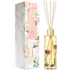 COCORRÍNA Diffusore Profumo Ambiente, Giardino delle Rose 430ml con 8 Bastoncini per la Profumazione della Casa per Il Bagno e la Camera da Letto