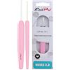 KnitPro Waves Crochet Hooks - 2.25mm Crochet Hook, Ergonomic Soft Handles, Soft Rubber Grip for Arthritic Hands, Light & Comfortable Crochet Needles for Knitting