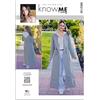 Know Me The Stitch Fitz K5 ME2139K5 - Cartamodello per giacca e cappuccio da donna, taglie dalla 40 alla 46