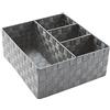 Compactor C.I.E. Europe Organizer con 4 Scomparti, Grigio