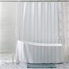 meioro Tenda per Doccia Bianca Peva Impermeabile e Resistente alla Muffa Tende da Bagno Accessori per la casa con Anelli di Tenuta e Ganci per Tende Resistenti alla ruggine (180×180cm, Trasparente)