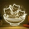 VYXIN Cartello Neon Gatto Ramen, Targa Led Gatto Ramen, Cartello Neon Gattino, Luce Pubblicitaria Applicabile per la Decorazione di Luoghi come Ristorante Ramen, Casa del Gatto, Camera, Soggiorno