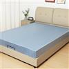 Lirex Satin Lenzuolo Adattabile, Tessuto in Poliestere Morbido e Setoso, Confezione Profonda 36 cm con Angoli Elasticizzati, 180 x 200 x 36 cm, Margherita Blu
