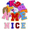AOOTE Ricamate con Lettere Colorate, 26 Pezzi Termoadesive con Lettere, Lettere dalla A alla Z, Toppe di Stoffa Dell'alfabeto, Termoadesive, per Vestiti, Borse, Calze, Cappelli, Accessori Fai da