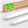 ALUSSO LIGHTING Confezione da 2 Plafoniera da Officina 60cm, 18W 1800LM Tubo LED, Bianco Neutro 5000K, IP65 Impermeabile Plafoniere LED per Garage, Cantina, Ambienti Umidi, Bagno, Ufficio, Magazzino