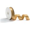 AOKSUNOVA Nastro di Raso 25 mm X 23 m, Nastro Regalo, Nastro di Raso, Nastro Decorativo per Matrimonio, Confezioni Regalo, Nastri per Artigianato, Oro Champagne