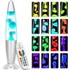 KIKILIVE liquide lamp cambia colore,lampadine lampada di liquide led 17 Cambiamento colore,Luci mobili liquidi & Lampada da Comodino,LED Prendete il telecomando