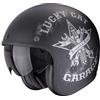 SCORPION Casco BELFAST EVO HANGAR Nero Argento Opaco SCORPION