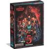 Clementoni - Stranger Things Puzzle 1000 Pezzi Stagione 5, Battaglia Finale a Hawkins, Poster Incluso, Celebration Collection, 70x50 cm, Made in Italy, 37096