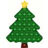 WEITAPYT Pop It Natale, Pop It Fidget Toys Natale, Albero di Natales Push And Pops Bubble Sensory Fidget Toy, Adatto A Bambini E Adulti per Alleviare L'ansia, Adatto A Persone con Autismo