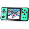 Aojiao Console Portatile Gaming per Bambini con 139 Videogiochi Retrò, Sistema di Gioco con Schermo IPS 3.0 e Batteria Ricaricabile, Giochi da Viaggio Regalo per Bambini Bambine dai 4-13 (Verde)
