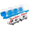 BRIO Ferrovia Treno Passeggeri e Tunnel, Treni-Vagoni-Veicoli, Giochi per Bambini, Età Raccomandata 3+ Anni, Compatibile con Tutti i Prodotti