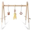 Caudblor Palestrina Bambino Multifunzione, Palestrina Neonato Legno, Arco Gioco in Legno, Giocattolo Attivo per la cameretta dei Bambini, Decorazione